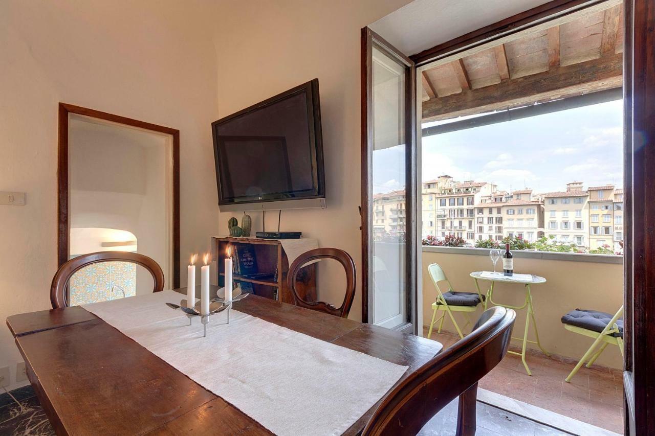 Historical Apartment Spectacular Arno View With Balcony From 12 Th Century. Флоренция Экстерьер фото